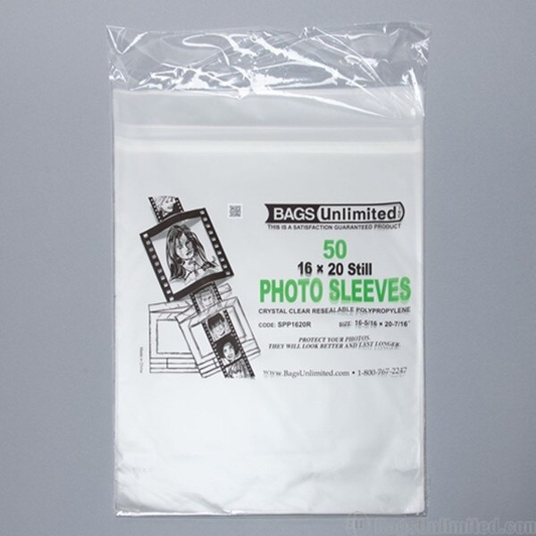 16 x 20 Still Polypropylene Sleeves